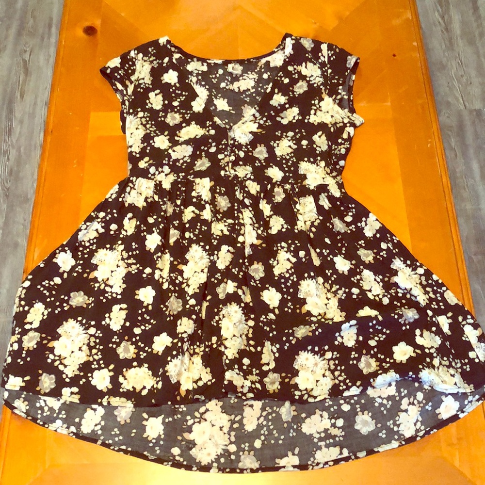 Spell Gypsy Dancer Babydoll Dress in Caviar